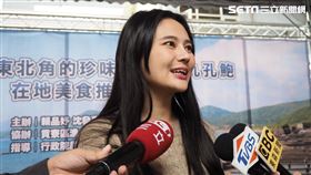 賴品妤 林楚茵 沈發惠 叫賣鮑魚（圖／記者林恩如攝影） 