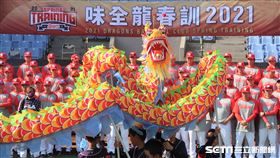 味全龍隊展開春訓。（圖／記者王怡翔攝影）