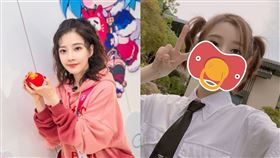 有「大陸第一網紅」稱號的馮提莫，整形豬鼻。微博