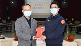 苗栗,警政署長,陳家欽,大湖分局。(圖/翻攝畫面)