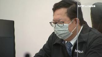 獨／狂跑防疫行程　鄭文燦身形消瘦