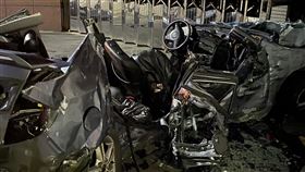 安南區,車禍,自撞