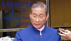 報載中華統一促進黨總裁、「白狼」張安樂日前受訪時透露自己如何協助對岸統戰。陸委會表示，依照「國家安全法」最高可處7年以上有期徒刑，支持檢調偵辦。（中央社檔案照片）