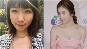 雞排妹。（記者洪素津攝影 廣告小妹臉書