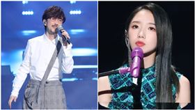 孟美岐、周傳雄，圖／翻攝自孟美岐、周傳雄微博