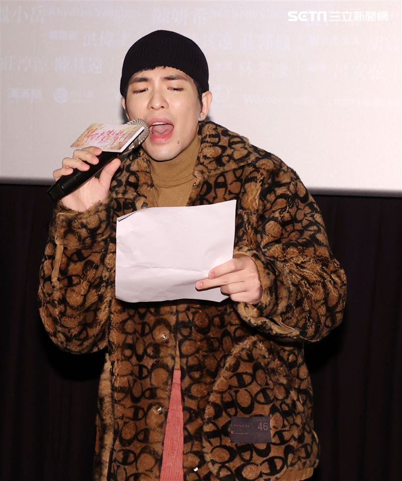 蕭敬騰不完美的我電影「跟你老婆去旅行」MV發布會。（記者邱榮吉/攝影）