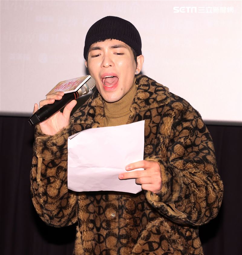 蕭敬騰不完美的我電影「跟你老婆去旅行」MV發布會。（記者邱榮吉/攝影）