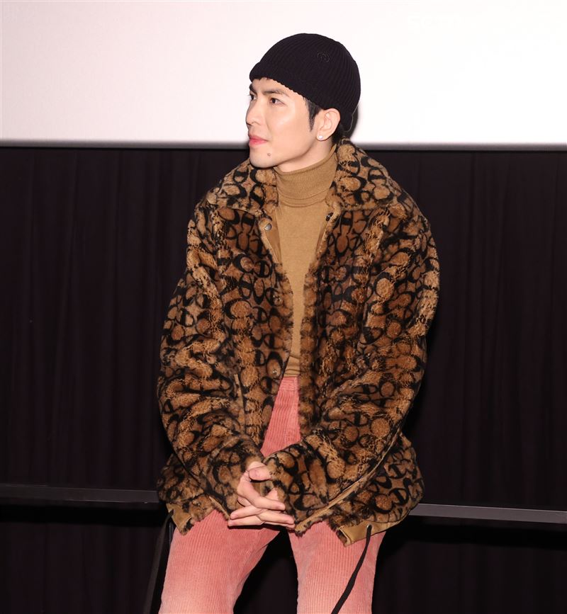 蕭敬騰不完美的我電影「跟你老婆去旅行」MV發布會。（記者邱榮吉/攝影）