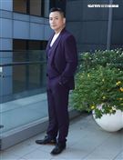 江宏恩三立新聞網專訪。（記者邱榮吉/攝影）