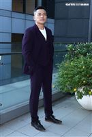 江宏恩三立新聞網專訪。（記者邱榮吉/攝影）