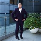 江宏恩三立新聞網專訪。（記者邱榮吉/攝影）