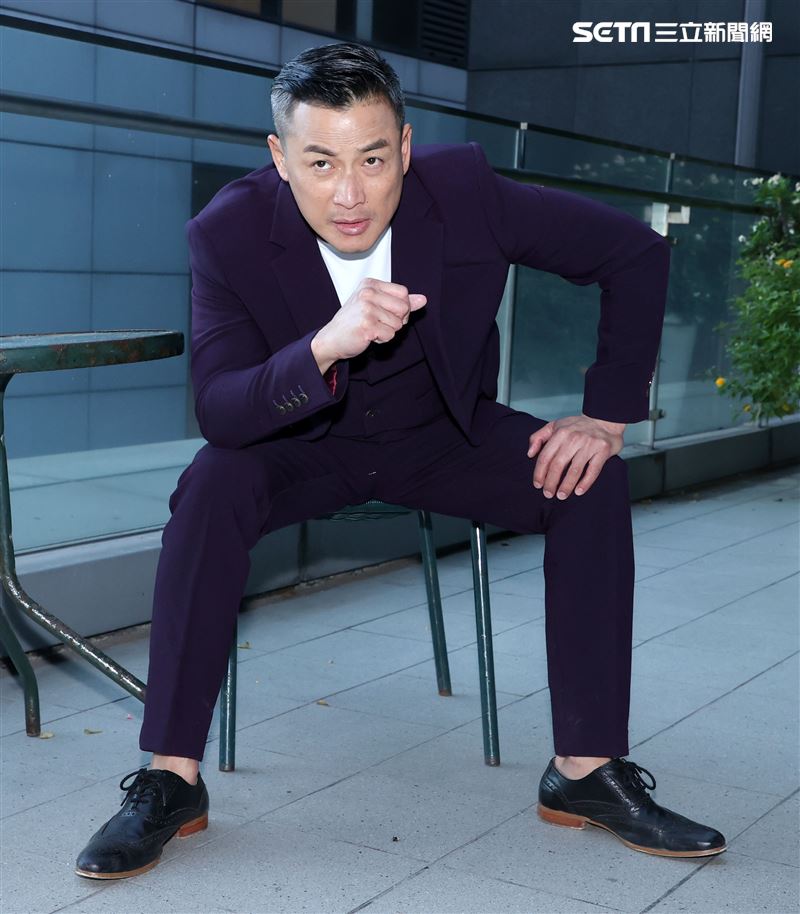 江宏恩三立新聞網專訪。（記者邱榮吉/攝影）