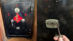 保險箱.百年,日治,紅紙(翻攝自 Dcard)