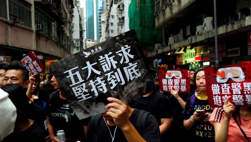 美議員提港民主運動　爭諾貝爾和平獎