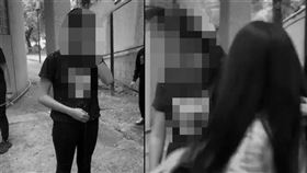 鳳山女孩被集體霸凌。（圖／翻攝自《 爆廢1公社》）