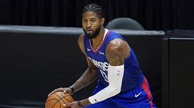 ▲喬治（Paul George）投進8顆三分球。（圖／美聯社／達志影像）