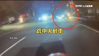 酒駕男見臨檢倒退嚕　騎士無辜遭撞