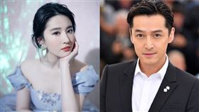 胡歌、劉亦菲/微博