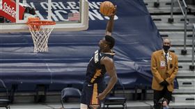 ▲威廉森（Zion Williamson）33場比賽得分破20。（圖／美聯社／達志影像）