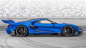 ▲源自福特GT的Le MANSORY超跑。（圖／翻攝Mansory網站）