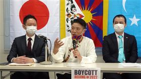 中國若未改善人權狀況 維權人士籲抵制北京冬奧旅居日本的人權團體4日派代表在東京開記者會發表聲明，如果中國沒改善人權狀況，國際社會應抵制2022北京冬季奧運。中央社記者楊明珠東京攝 110年2月4日