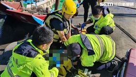 落水,關渡橋,無呼吸,淡水,翻攝畫面