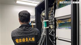 刑事局電偵大隊掃蕩非法機上盒業者。（圖／翻攝畫面）