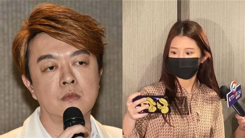門外聽翁立友聲明　雞排妹這表情經典