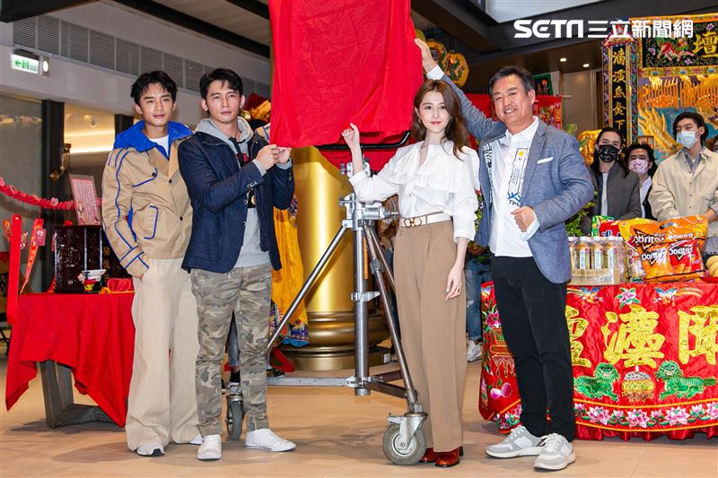 《衝吧！周大隆》舉行開鏡記者會。（圖／記者楊澍攝影）