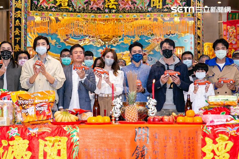 《衝吧！周大隆》舉行開鏡記者會。（圖／記者楊澍攝影）