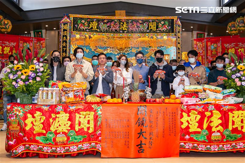 《衝吧！周大隆》舉行開鏡記者會。（圖／記者楊澍攝影）