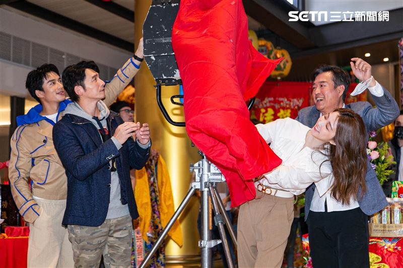 《衝吧！周大隆》舉行開鏡記者會。（圖／記者楊澍攝影）