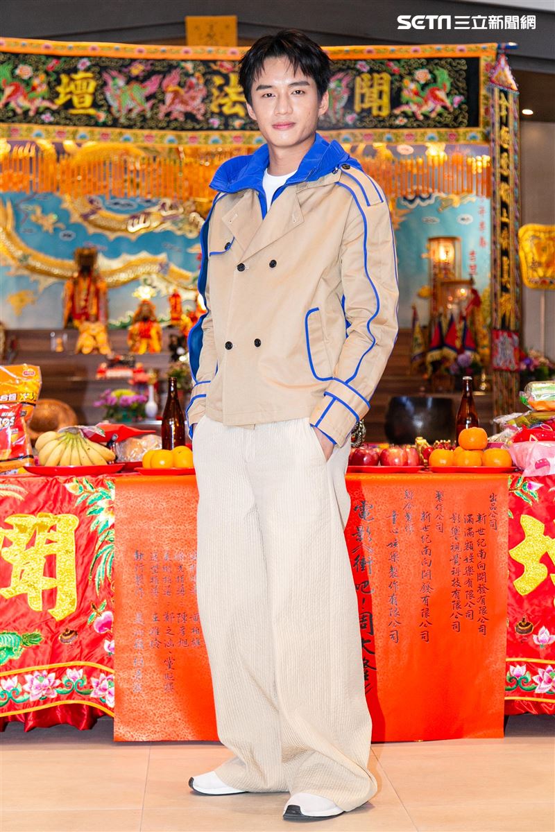 陳澤耀出席《衝吧！周大隆》開鏡記者會。（圖／記者楊澍攝影）