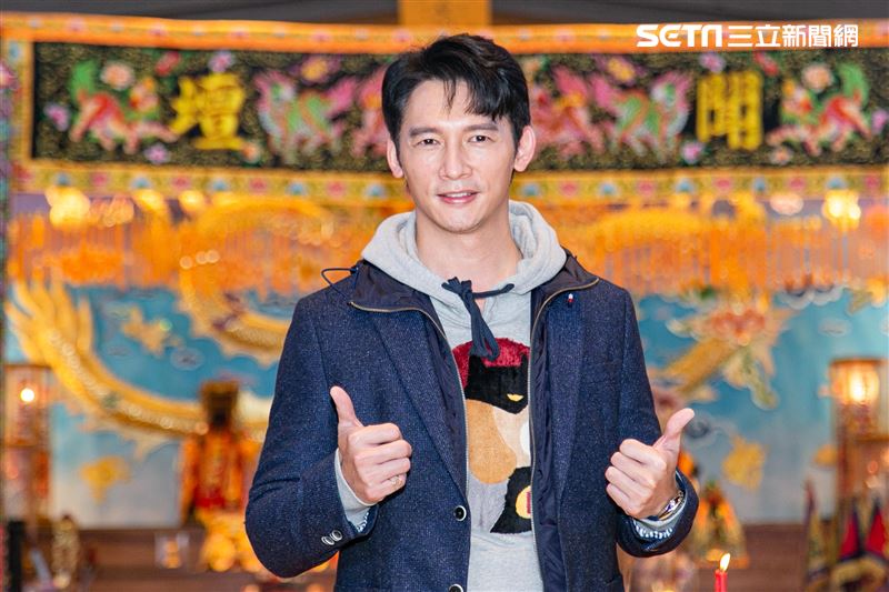 溫昇豪出席《衝吧！周大隆》開鏡記者會。（圖／記者楊澍攝影）