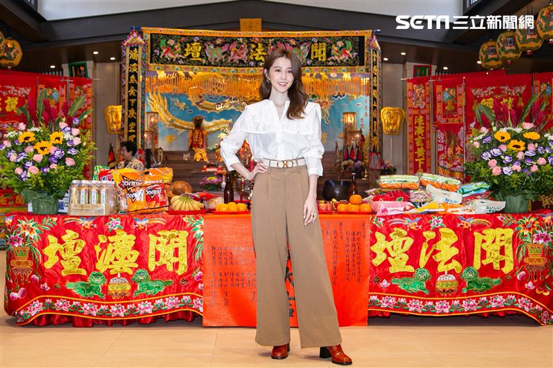 邵雨薇出席《衝吧！周大隆》開鏡記者會。（圖／記者楊澍攝影）