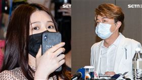 雞排妹、翁立友。（圖／記者楊澍攝影）