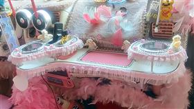 車內裝,粉紅色,粉色系,網美(翻攝自 爆怨2公社)