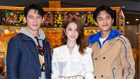 溫昇豪、邵雨薇、陳澤耀出席《衝吧！周大隆》開鏡記者會。（圖／記者楊澍攝影）