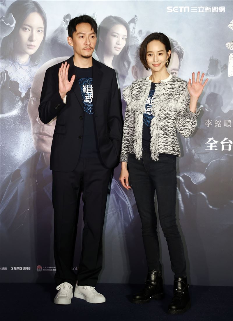 張震、張鈞甯出席「緝魂」粉絲見面會 。（記者邱榮吉/攝影）