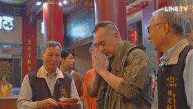 黃秋生,KID,宋柏緯,陳柏惟,扛轎。圖／LINE TV提供