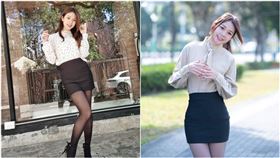 幼兒園師「長腿絲襪照」掀暴動！本尊曝光網噴血：想去上課（圖／陳芊聿授權提供）