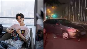 男星遭瘋狂粉絲追車！怒拍影片回擊：要不要我媽給你做飯▲（圖／翻攝自朱正廷、陳立農微博）

