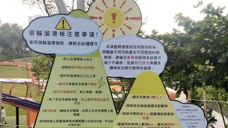 女溜滑梯速度太快　12節脊椎竟斷裂
