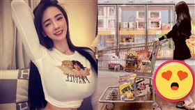 子涵,Joanna,車模,正妹,好市多。（圖／翻攝自babe.weng IG）