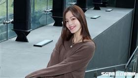 翊萱三立新聞網專訪。（記者邱榮吉/攝影）