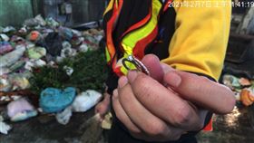 彰化田中 鑽戒 垃圾車 焚化爐(圖／翻攝畫面)