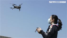 新北市工務局空拍機執法。（圖／工務局提供）