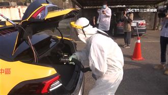 台中計程車全面消毒　認貼紙安心搭乘