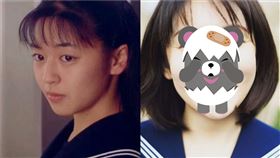  日本43歲女星酒井美紀/重現26年演出電影《情書》的水手服扮相。酒井美紀IG