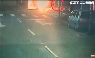 萬華男潑汽油點火　補習班旁陷入火海